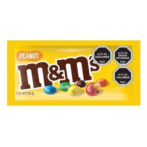 M&M chocolate con leche y mani 49.3gr