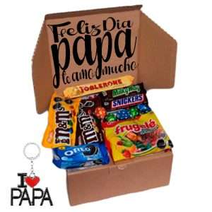 Caja de Regalos Sorpresa Toblerone Dia Del Padre + Llavero
